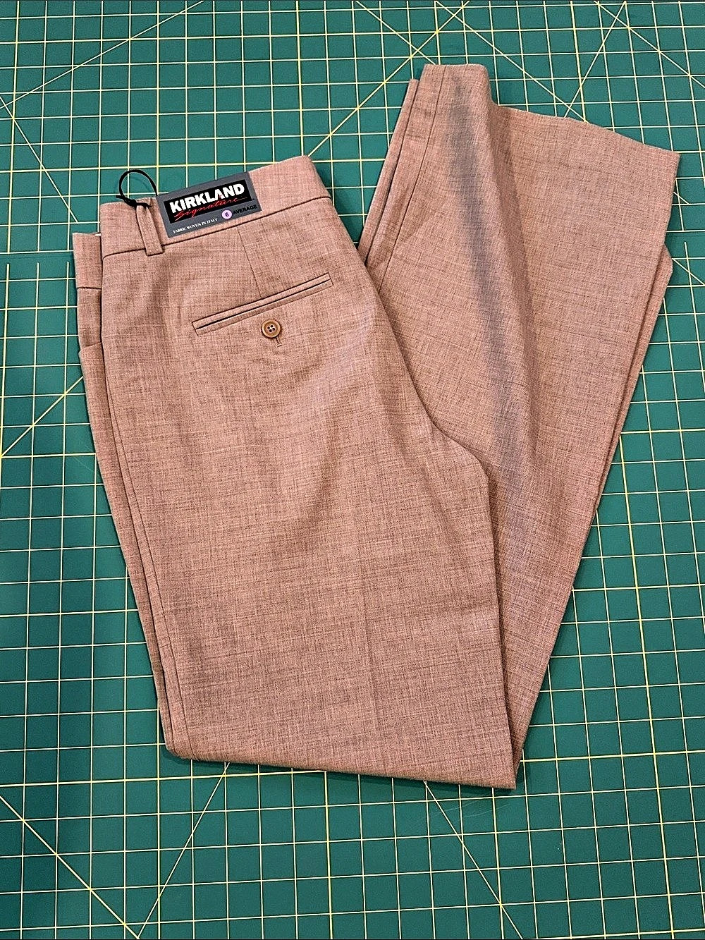 NEW! Kirkland Signature Women's Classic Wool Stretch Dress Pants Size 6 NWT